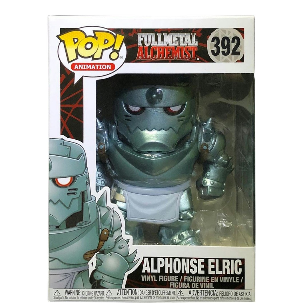 Funko Pop Fullmetal Alchemist Alphonse Elric Vinyl Figure Animation